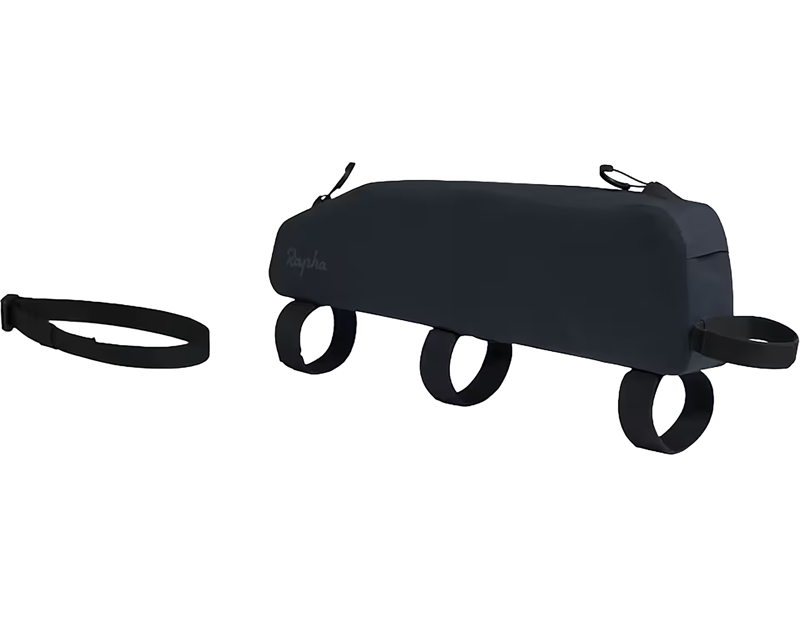 Rapha Explore Long Top Tube Bag in Vulcan/Asphalt-4