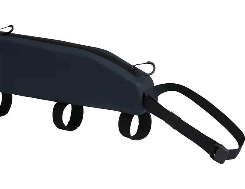 Rapha Explore Long Top Tube Bag in Vulcan/Asphalt-5