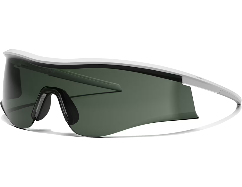 Rapha Reis Glasses in White/Green