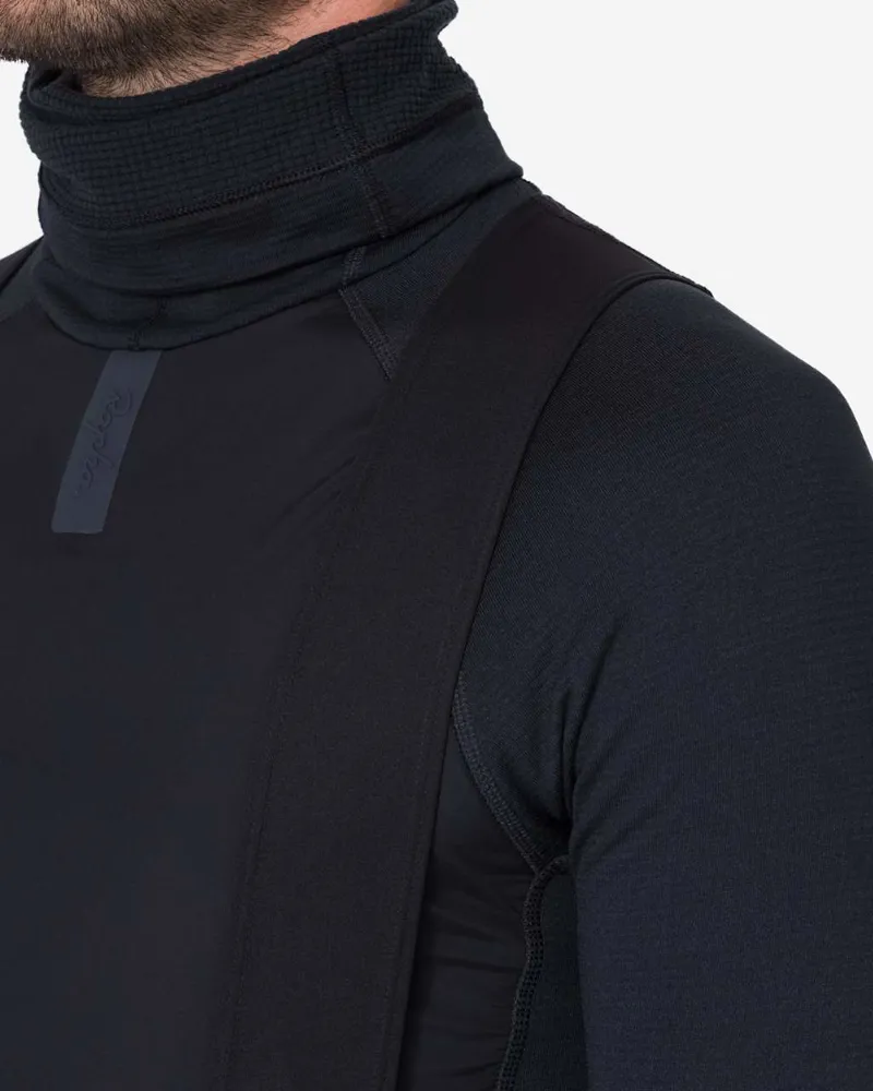 Rapha Men's Insulated Windblock Base Layer in Black-5