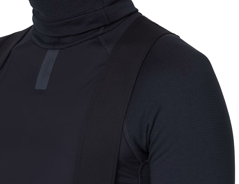 Rapha Insulated Windblock Base Layer in Black-4
