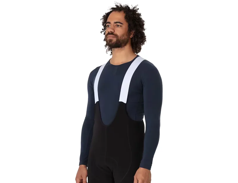 Rapha Long Sleeve Merino Base Layer in Dark Navy-3