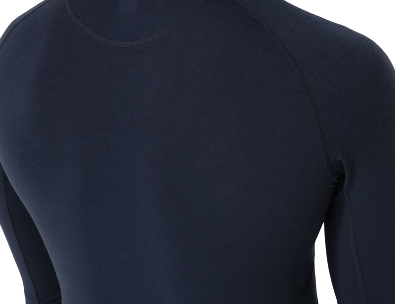 Rapha Long Sleeve Merino Base Layer in Dark Navy-2