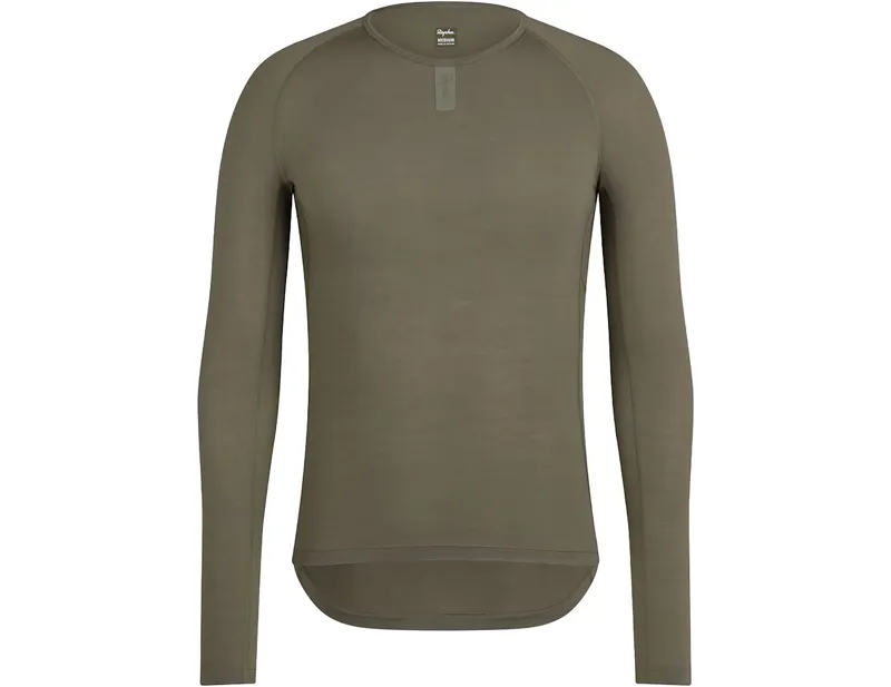 Rapha Long Sleeve Merino Base Layer in Kalamata Green