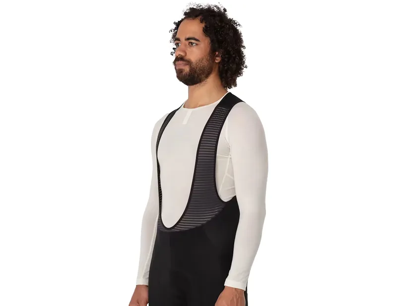 Rapha Long Sleeve Merino Base Layer in Cream/White-3