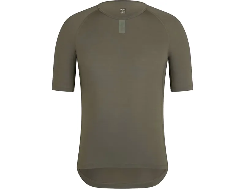 Rapha Short Sleeve Merino Base Layer in Kalamata Green