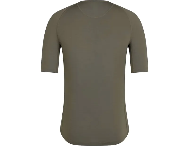 Rapha Short Sleeve Merino Base Layer in Kalamata Green-1
