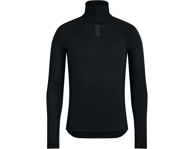 Rapha Men's Long Sleeve Thermal Base Layer in Black/Black