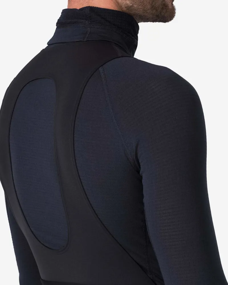 Rapha Men's Long Sleeve Thermal Base Layer in Black/Black-5