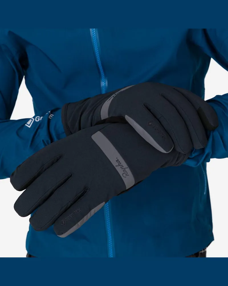 Rapha Gore-Tex Insulated Waterproof Gloves in Black/Grey-2