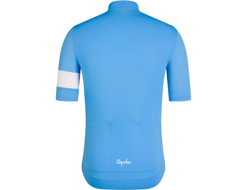 Rapha Core Lightweight Short Sleeve Jersey in All Aboard/White Alyssum-1
