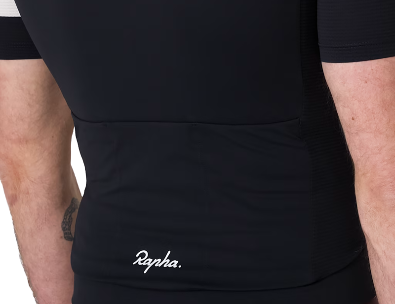Rapha Core Lightweight Short Sleeve Jersey in Black/White-3