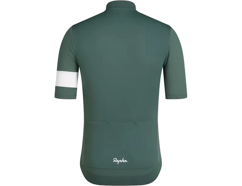 Rapha Core Lightweight Short Sleeve Jersey in Cilantro/White Alyssum-1