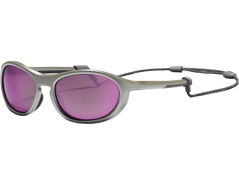 Rapha Dalton Glasses in Silver Metallic/Redbul-1