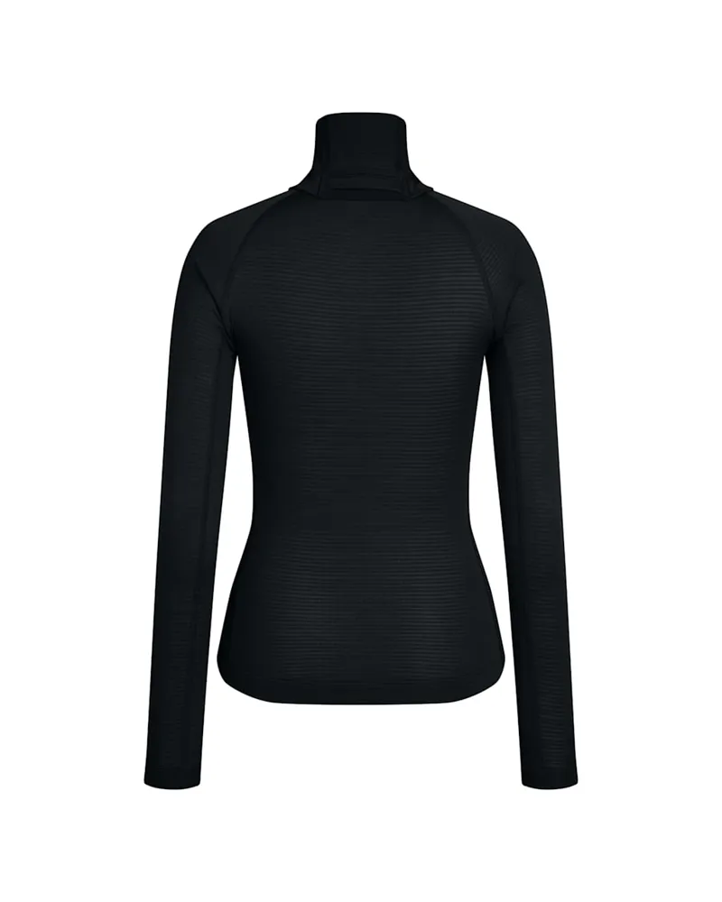 Rapha Women's Long Sleeve Thermal Base Layer in Black/Black-1