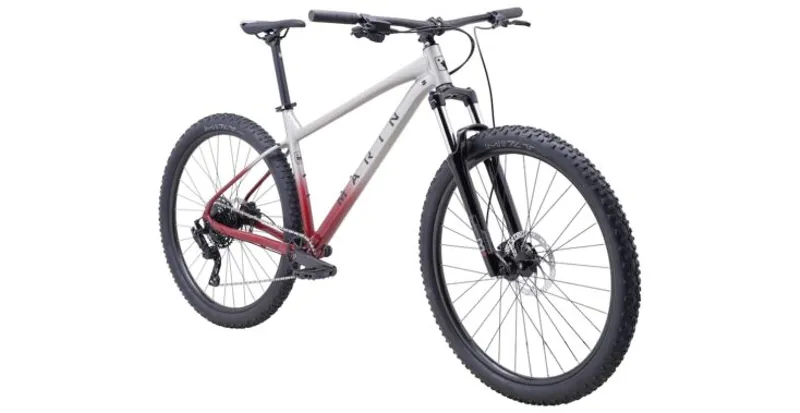 Marin Bobcat Trail 3 29 Inch Wheel Hardtail Mountain Bike 2026 in Red/Grey-1