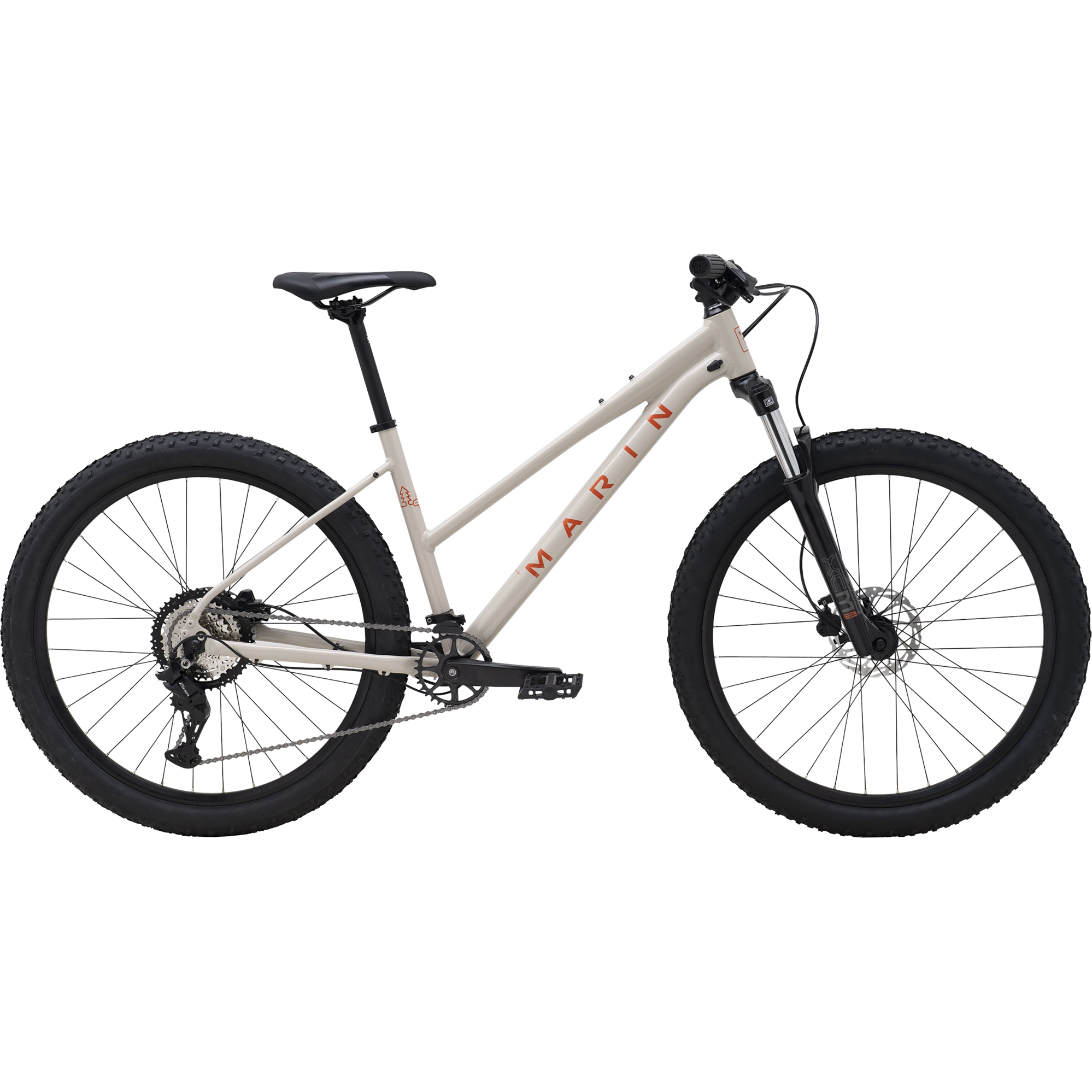 Marin Bolinas Ridge ST Inch Mountain Bike 2026 in Grey Red