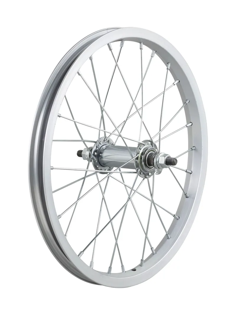 Balfes Bikes Bontrager BONTRAGER Trek Mystic 16 Kids Wheel in Silver | Free postage over £30, £10 off first order, price match & 0% finance.
