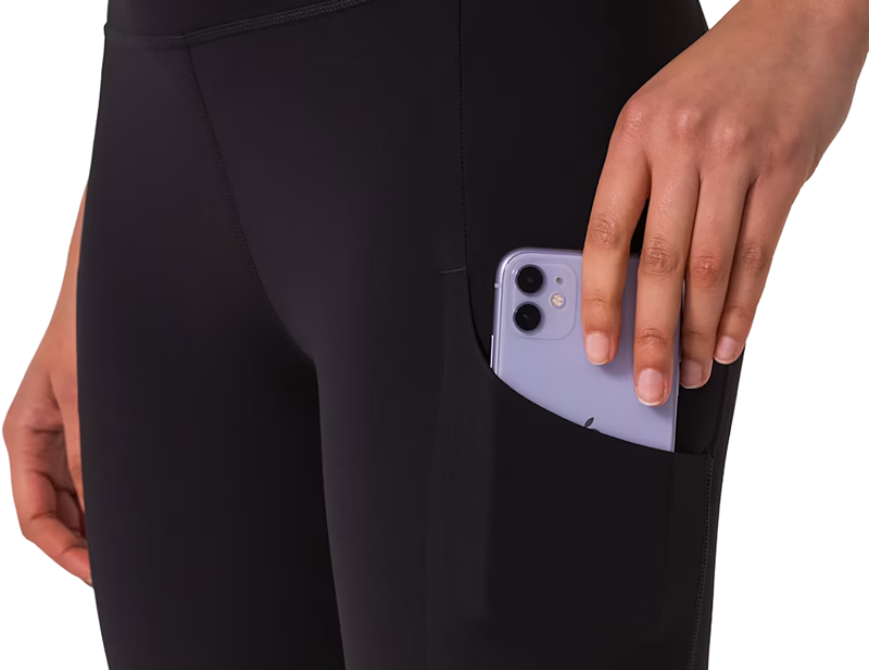 Rapha Women's All Day Tights in Black/Grey-4