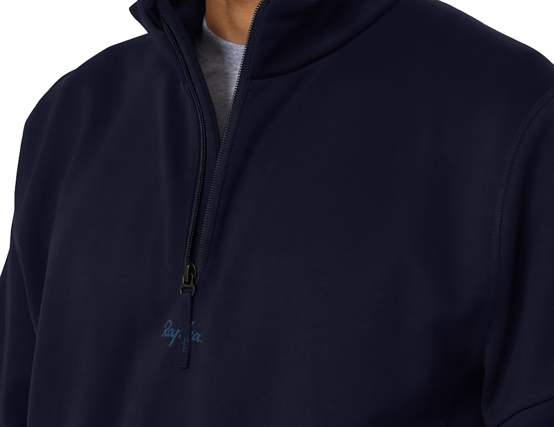 Rapha Tech Fleece Half Zip in Night Sky/Pageant Blue-4