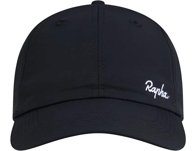 Rapha 6 Panel Cap in Black/Grey
