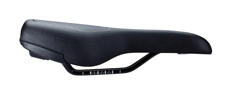 BBB SportPlus Ergonomic Steel Rail Saddle 170mm in Black-1