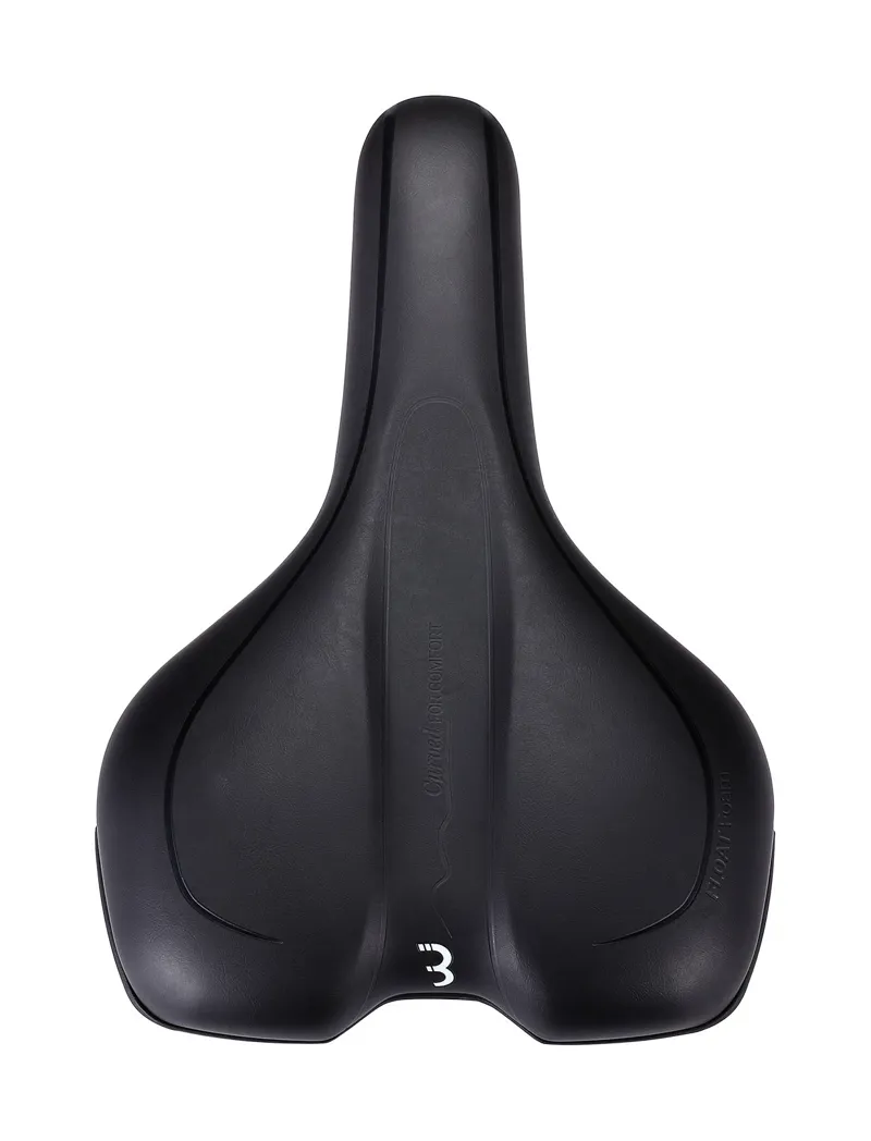 BBB Meander Active Saddle 185mm in Black-1