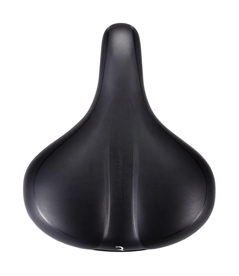 BBB Meander Upright Saddle in Black-3