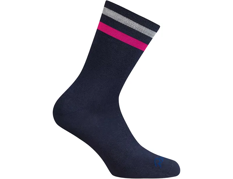 Rapha Reflective Regular Brevet Socks in Dark Navy