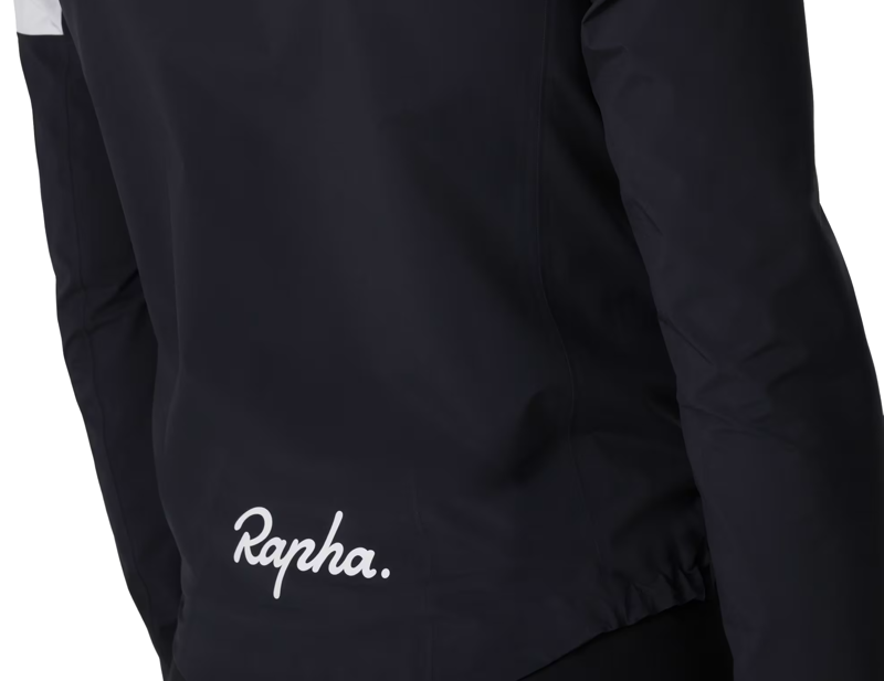 Rapha Core Rain Jacket in Black/White-5