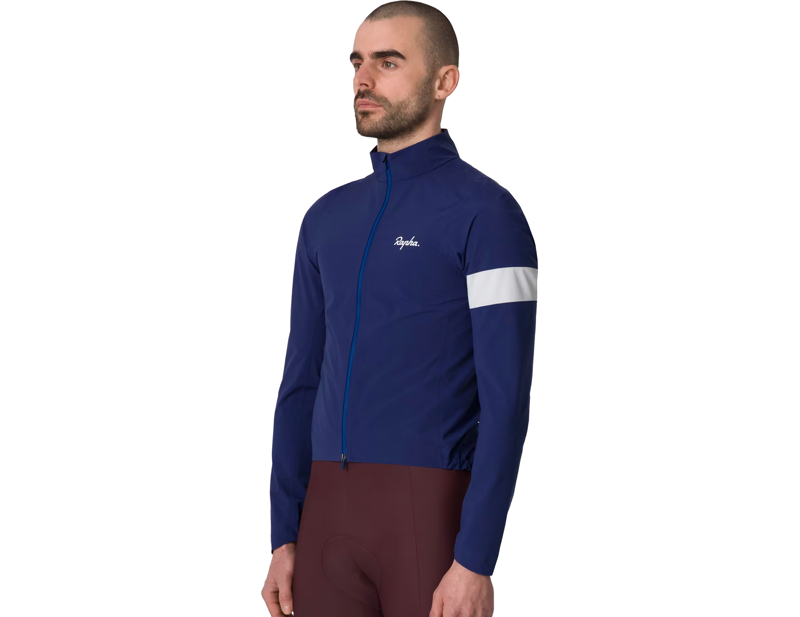 Rapha Core Rain Jacket in Navy/White-3