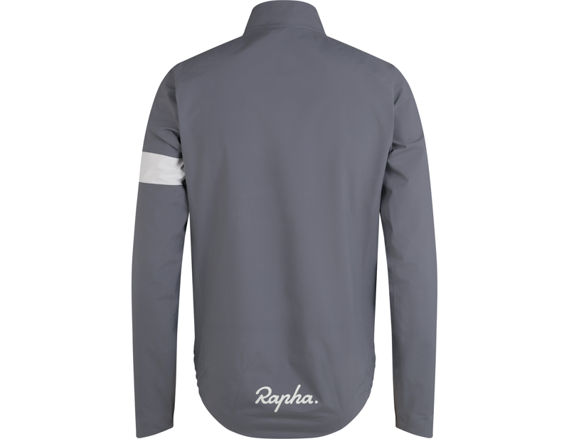 Rapha Core Rain Jacket in Grey/White-1