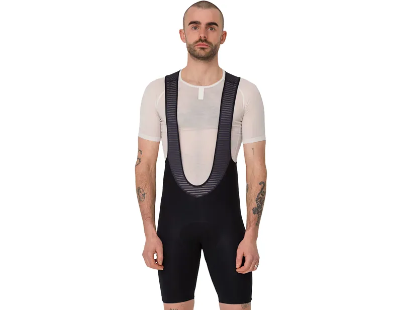 Rapha Brevet Cargo Bib Shorts in Black/White-3