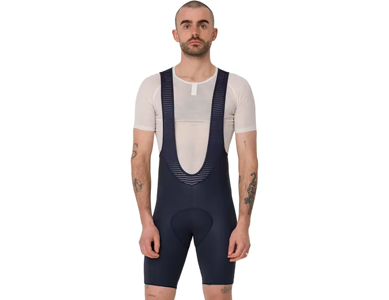 Rapha Brevet Cargo Bib Shorts in Dark Navy/White-3