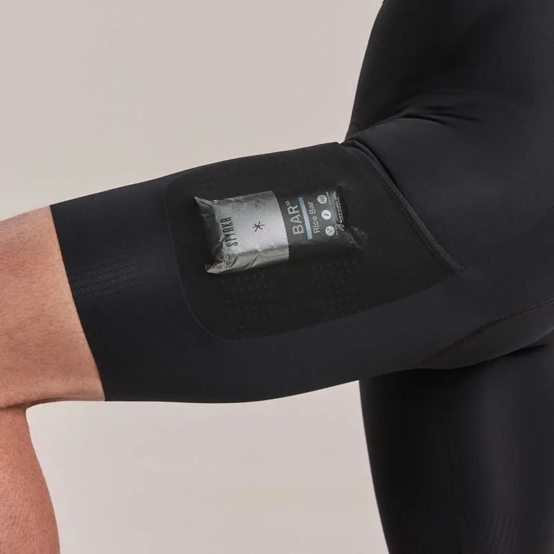 Rapha Men's Brevet Cargo Bib Shorts III in Black/White-5