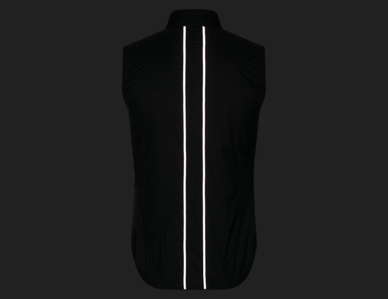 Rapha Brevet Element Wind Gilet in Black/Grey-6