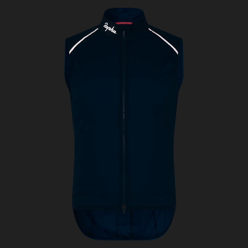 Rapha Brevet Element Wind Gilet in Jewelled Blue/Silver-2