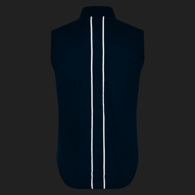Rapha Brevet Element Wind Gilet in Jewelled Blue/Silver-3