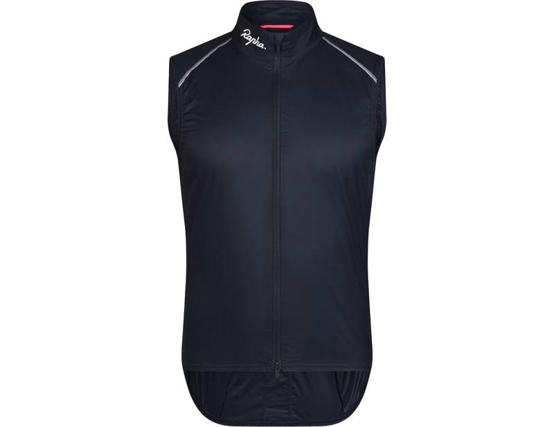 Rapha Brevet Element Wind Gilet in Dark Navy/White