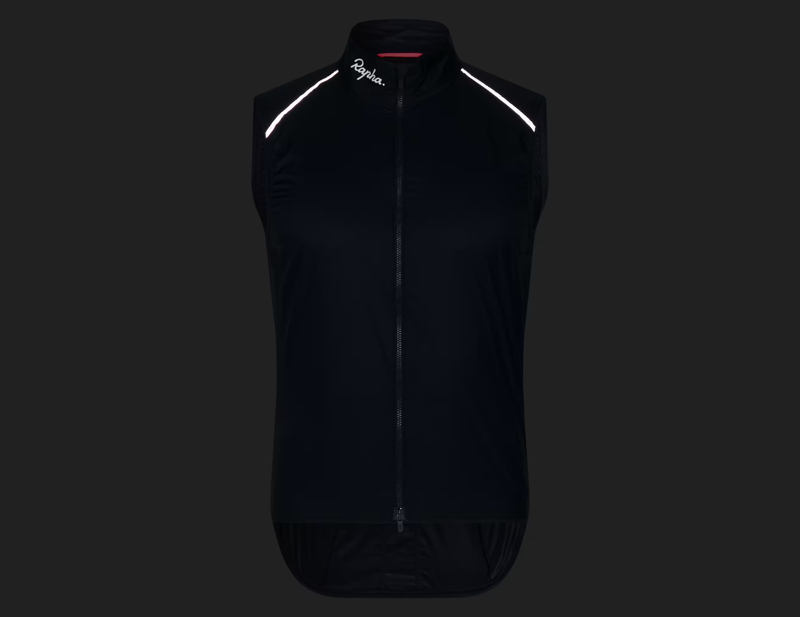 Rapha Brevet Element Wind Gilet in Dark Navy/White-4