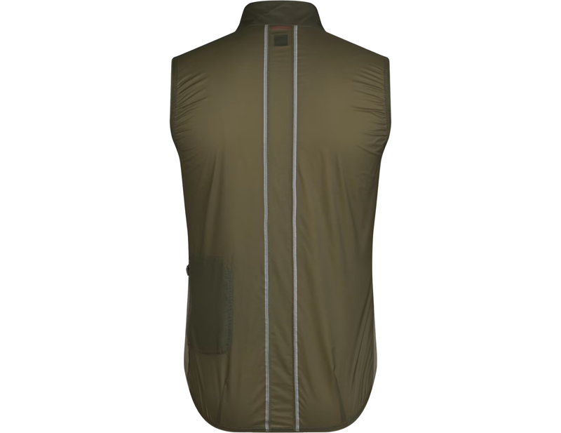 Rapha Brevet Element Wind Gilet in Kalamata Green/Dark Green-1
