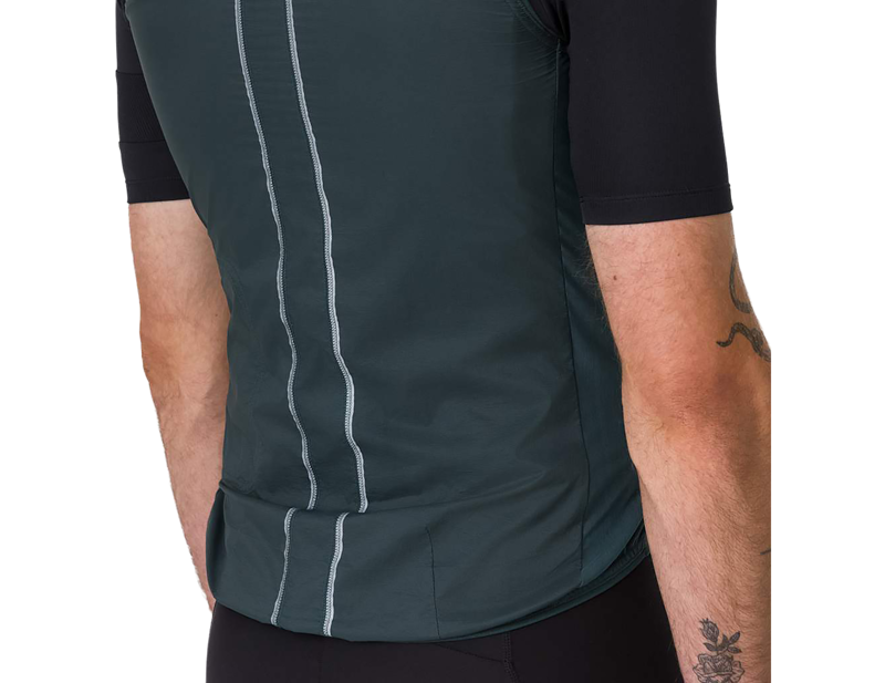 Rapha Brevet Element Wind Gilet in Forest Green-4