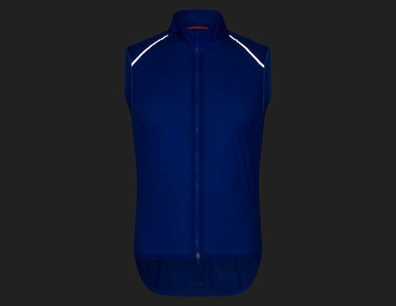 Rapha Brevet Element Wind Gilet in Cobalt/Dark Navy-4