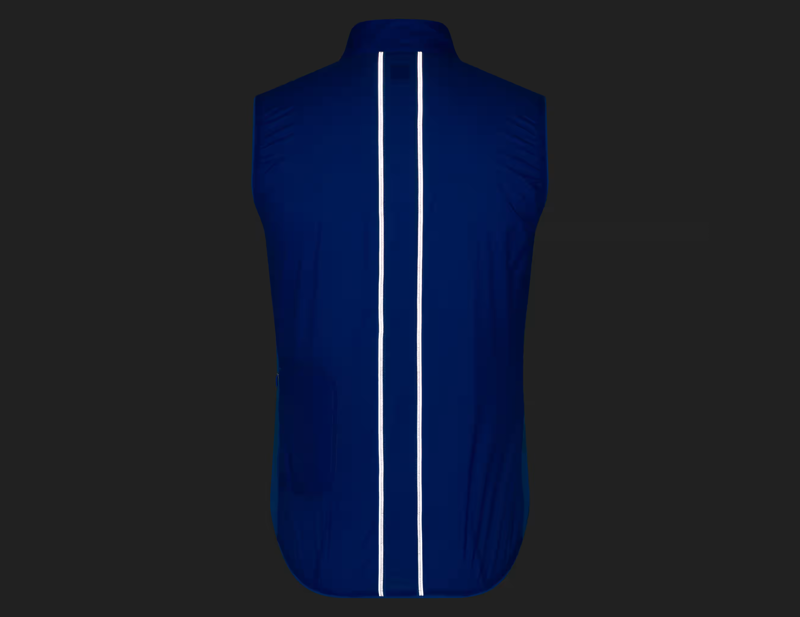 Rapha Brevet Element Wind Gilet in Cobalt/Dark Navy-5