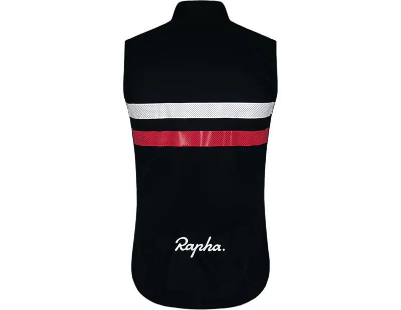 Rapha Brevet Gilet in Dark Navy/Hi-Vis Pink-7