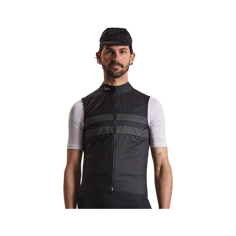 Balfes Bikes Rapha Men's Brevet Gilet III in Black | Free postage over £30, £10 off first order, price match & 0% finance.