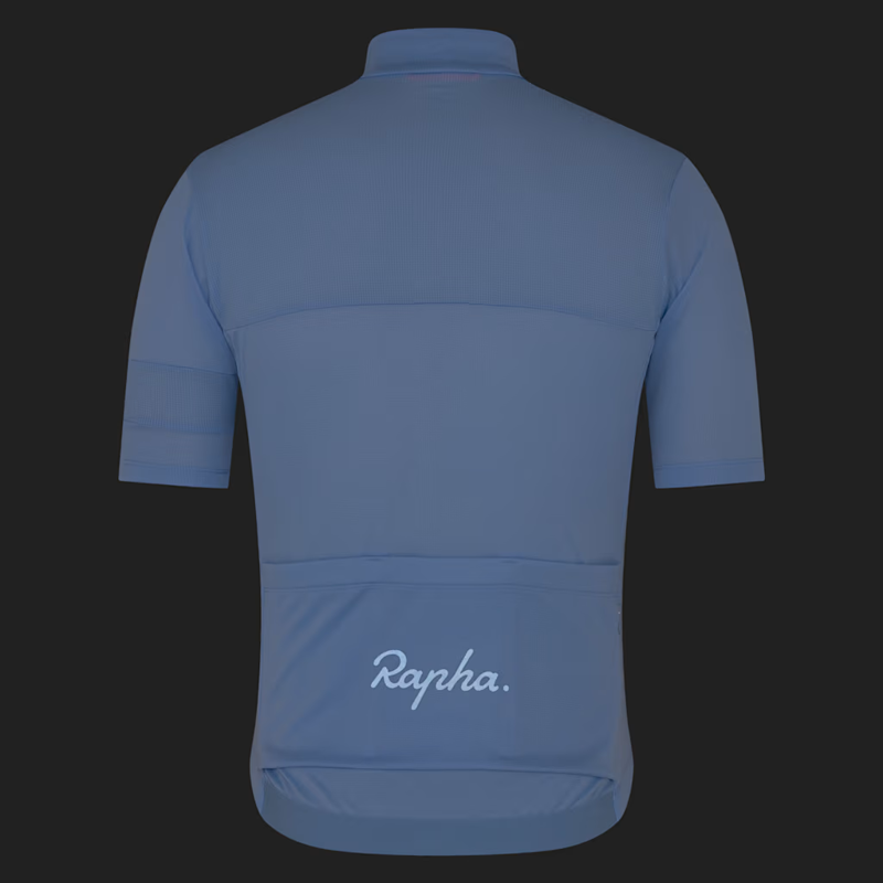 Rapha Brevet Element Short Sleeve Jersey in Arctic/White-2