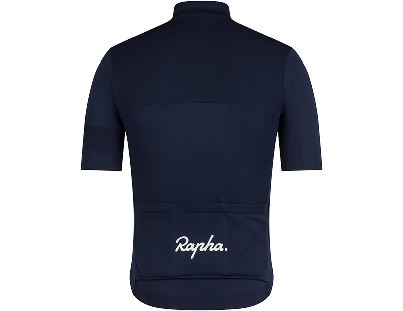 Rapha Brevet Element Short Sleeve Jersey in Dark Navy/White-1