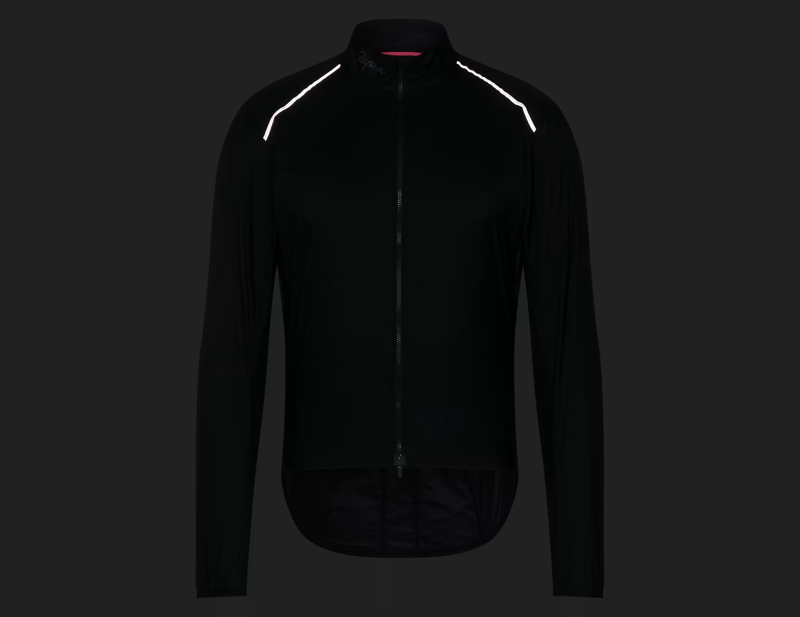 Rapha Brevet Element Wind Jacket in Black/Grey-5