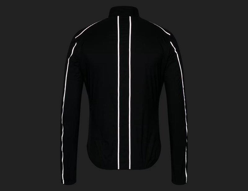Rapha Brevet Element Wind Jacket in Black/Grey-4
